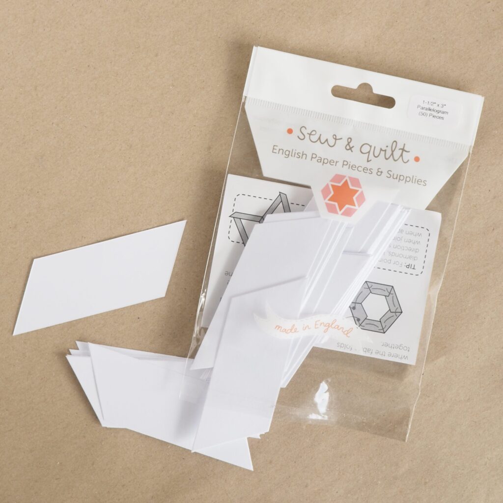 Parallelogram - English Paper Pieces