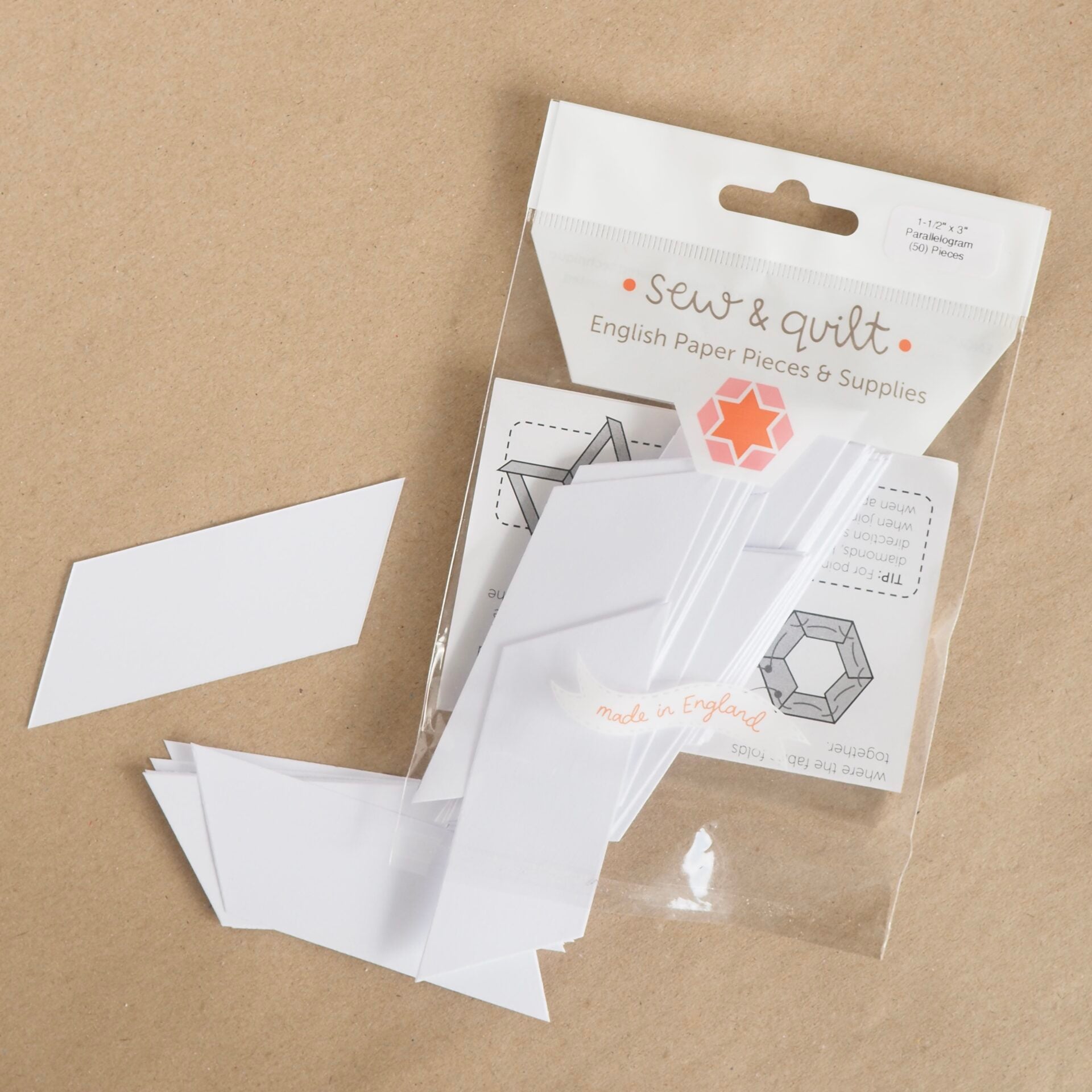 Parallelogram - English Paper Pieces - Image 1
