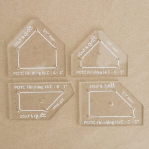 POTC Finishing Shapes - Acrylic Template - Image 5