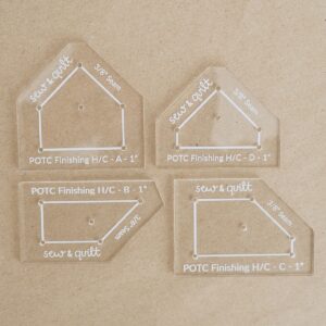POTC Finishing Shapes - Acrylic Template - Image 3