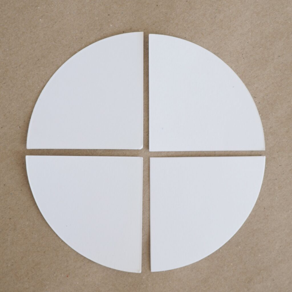 Quarter Circle - English Paper Pieces