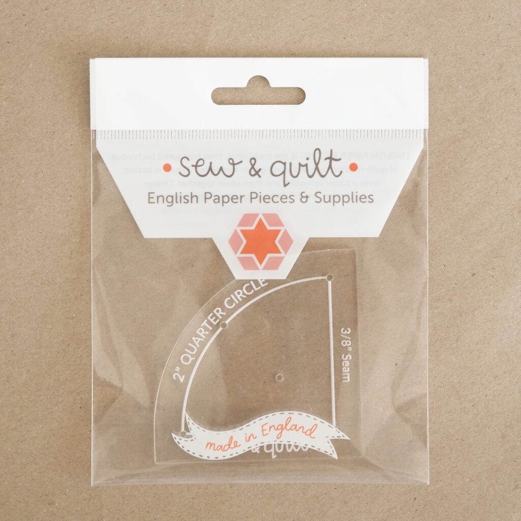 Quarter Quarter Circle - Acrylic Template