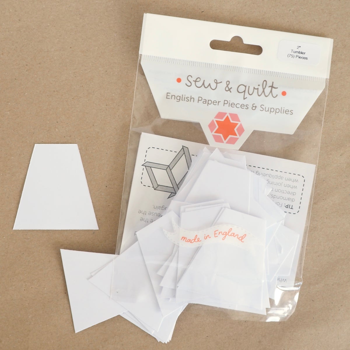 Tumbler - English Paper Pieces - Image 1