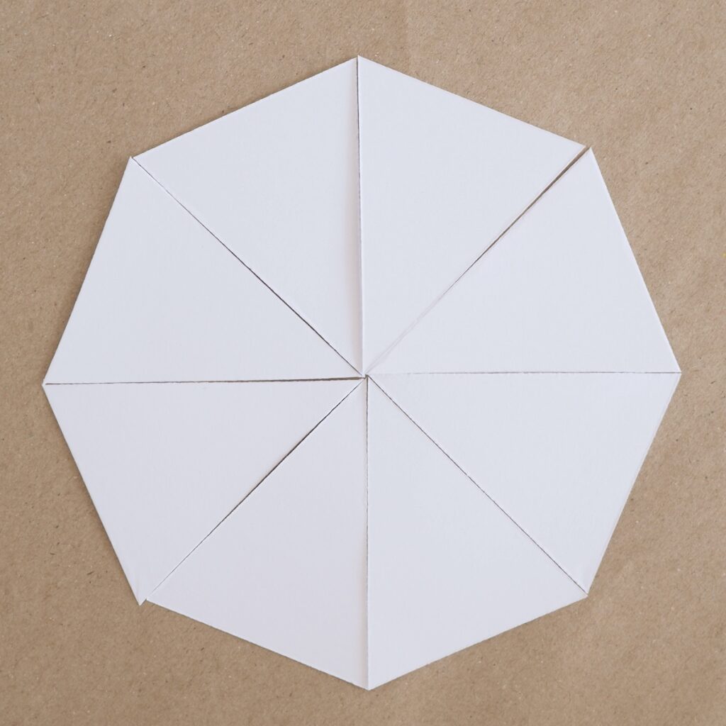 Isosceles Triangle - English Paper Pieces