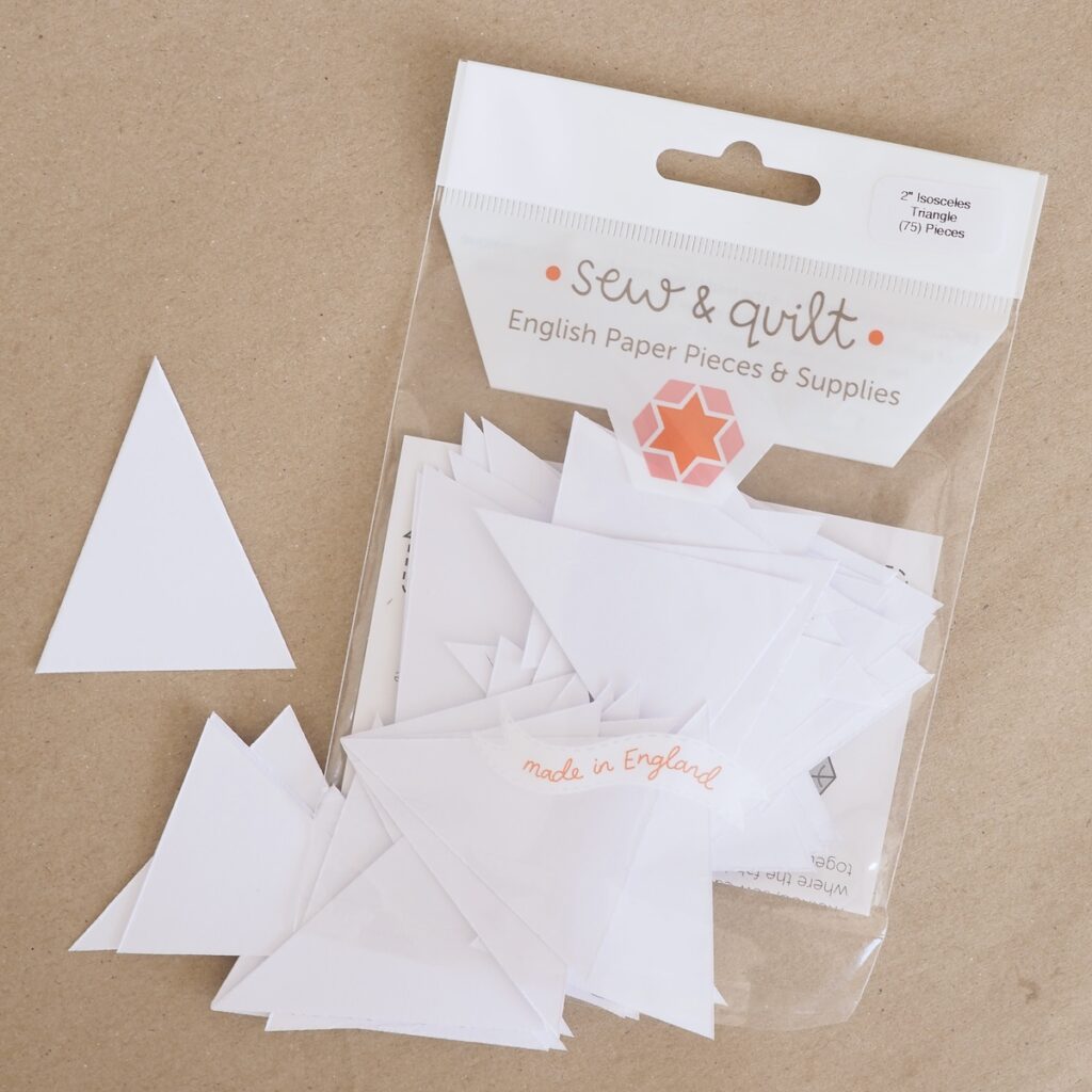 Isosceles Triangle - English Paper Pieces
