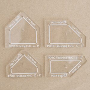 POTC Finishing Shapes - Acrylic Template - Image 6