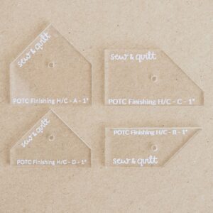 POTC Finishing Shapes - Acrylic Template - Image 4