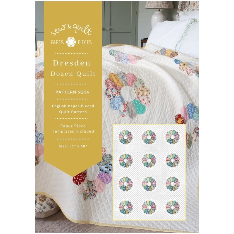 Dresden Dozen Quilt PDF Pattern