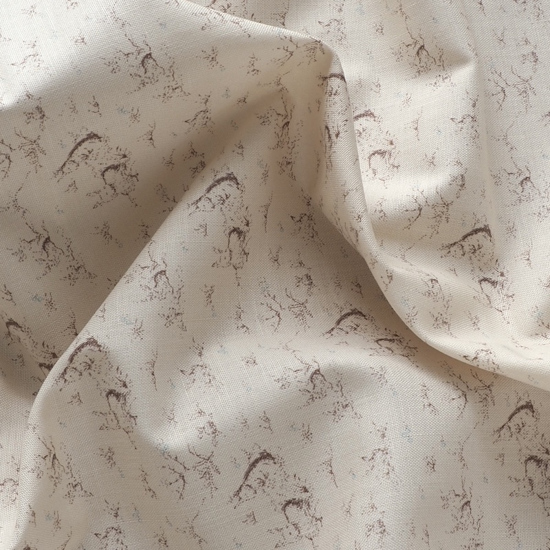 Hazelmont Farm Shirtings Irene Oatmeal
