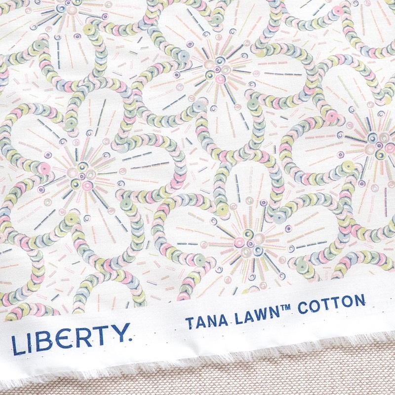 Liberty Sequin Scatter A Tana Lawn Cotton