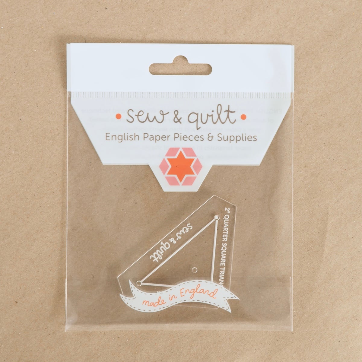 Quarter Square Triangle - Acrylic Template - Image 2