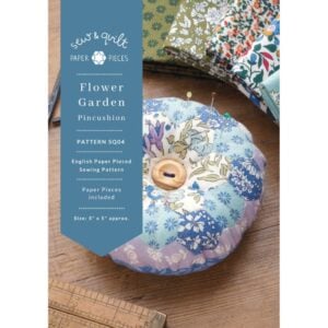 Flower Garden Pincushion PDF Pattern - Image 1