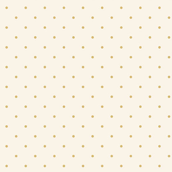 Snow Flurry Dotty Gold