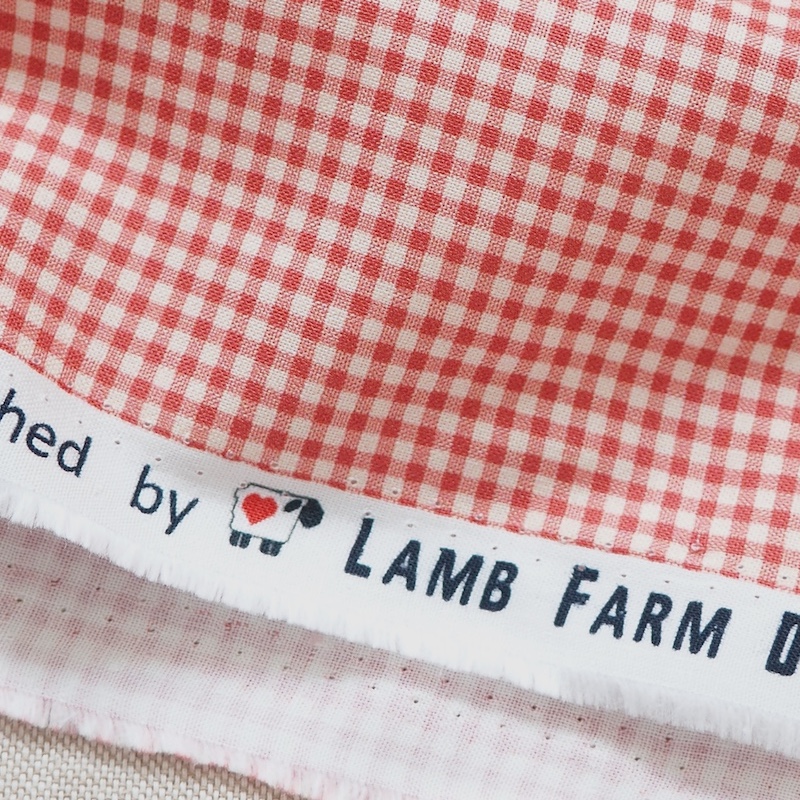 Strawberry Patched Red Mini Check