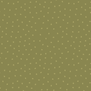 Strawberry Patched Green Posies - Image 1