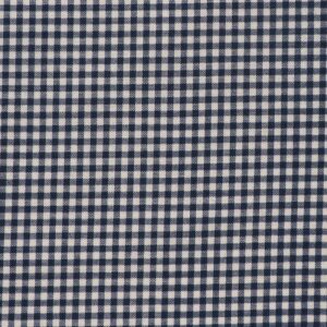 Strawberry Patched Navy Mini Check - Image 1