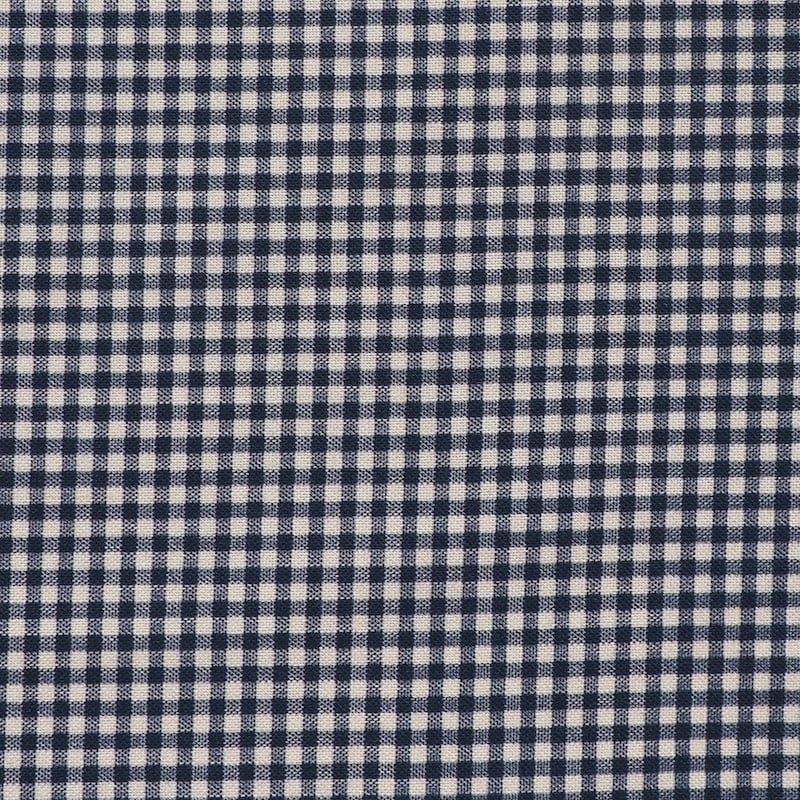Strawberry Patched Navy Mini Check