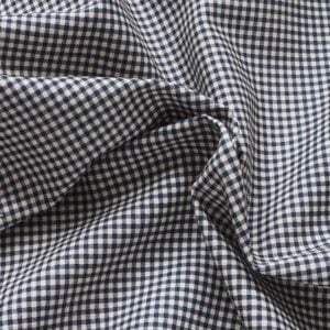 Strawberry Patched Navy Mini Check - Image 2