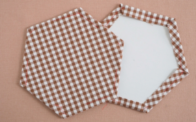 How to English Paper Piece - Basting