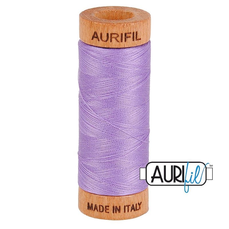 Aurifil 80wt Violet #2520 - 100% Cotton Thread