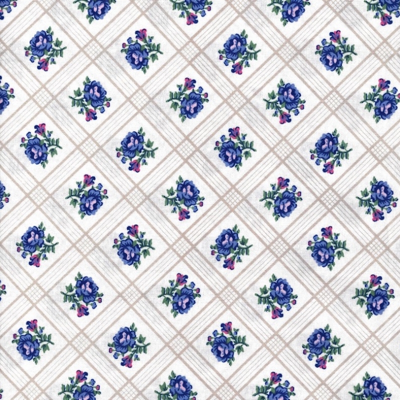 Gather Lace Floral Plaid | 52617-2