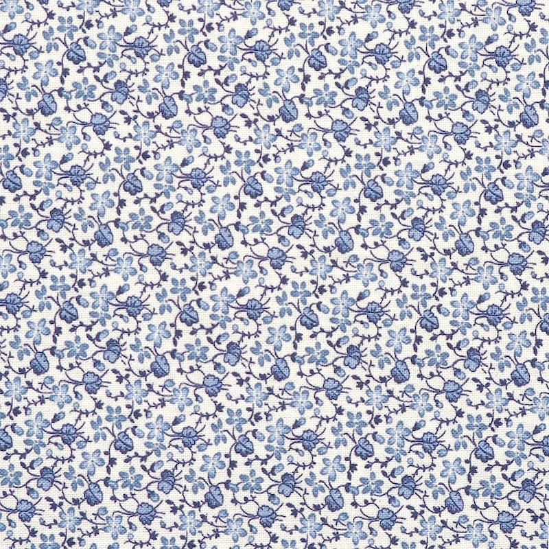 Grace Elizabeth Blue Petite Flowers | R101688D-BLUE