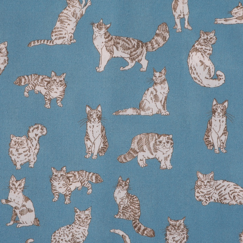 Liberty Meow C Tana Lawn Cotton