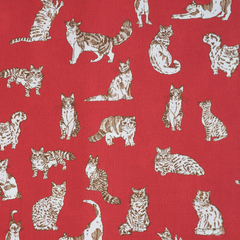 Liberty Meow B Tana Lawn Cotton