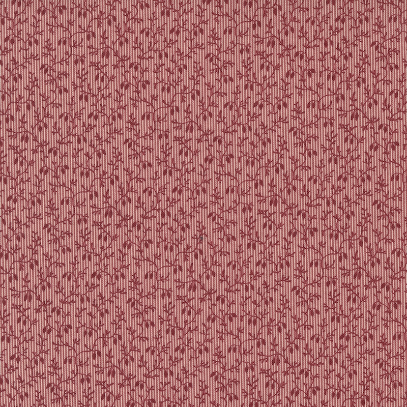 Mary Ann's Gift Floral On Red Stripe 31635-11