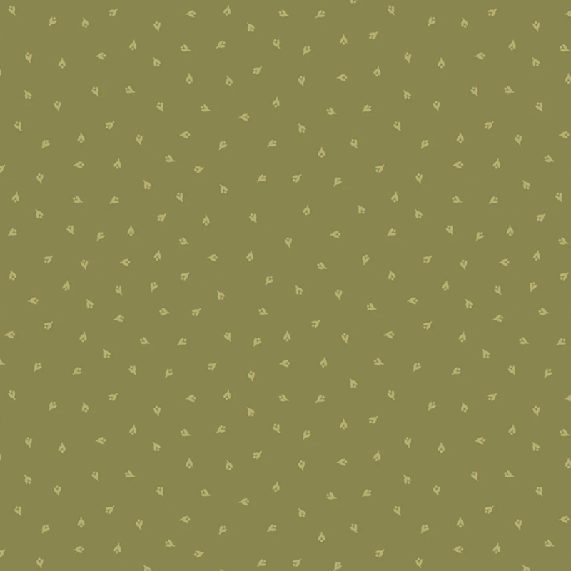 Strawberry Patched Green Posies | R791709D-GREEN